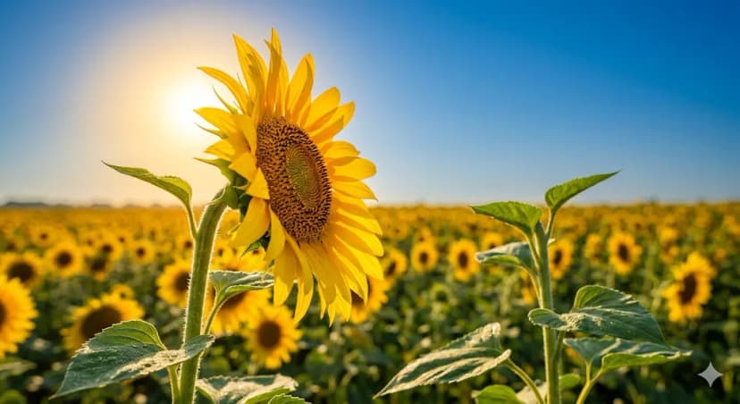 Das Sonnenblumen-Wunder